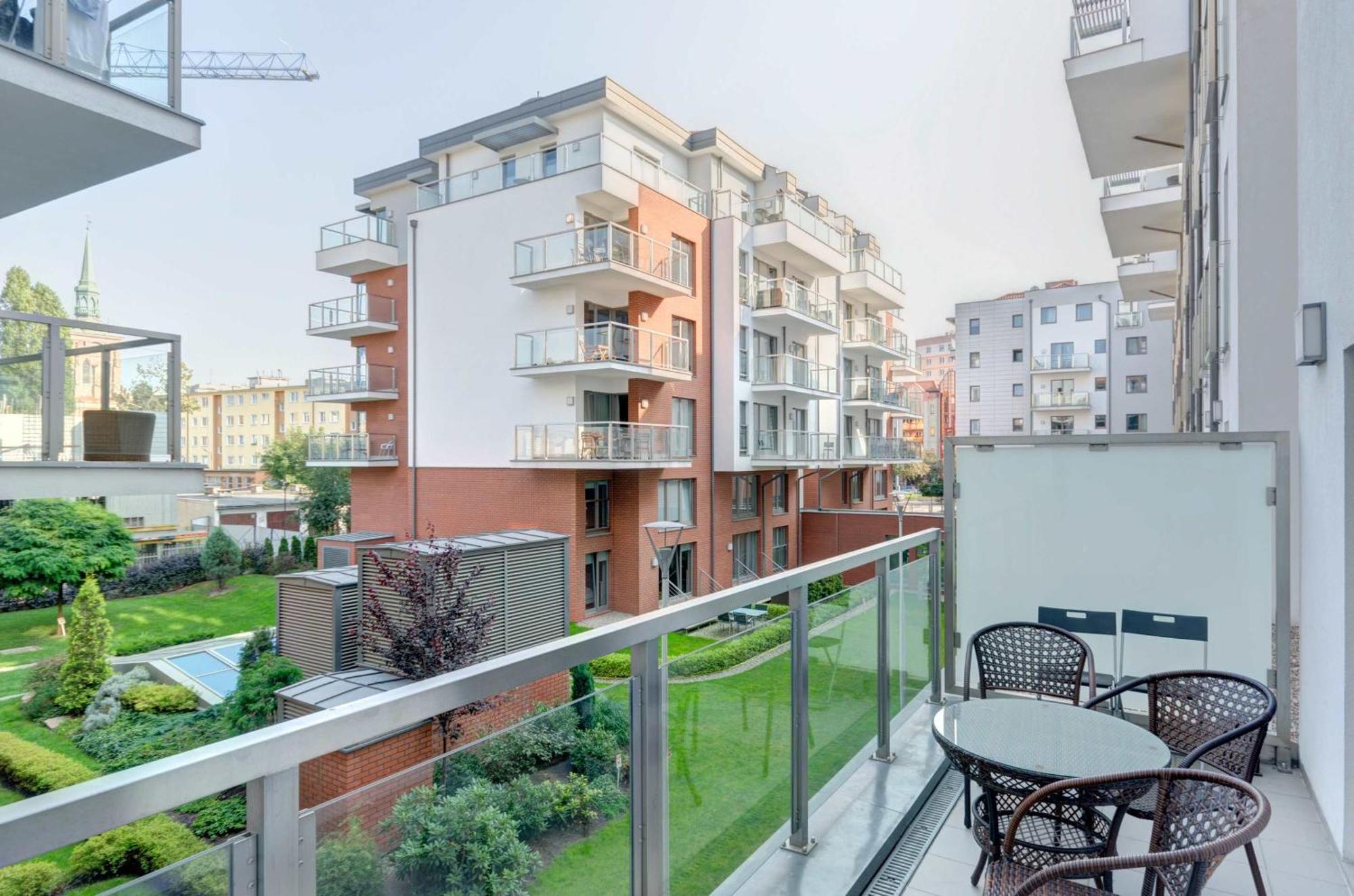 Waterlane Riverside - Spa, Pool, Gym & Parking By Downtown Apartments Гданьск Номер фото